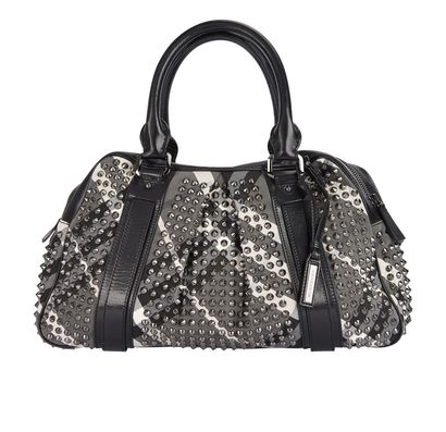 Burberry Studded Tote, front view
